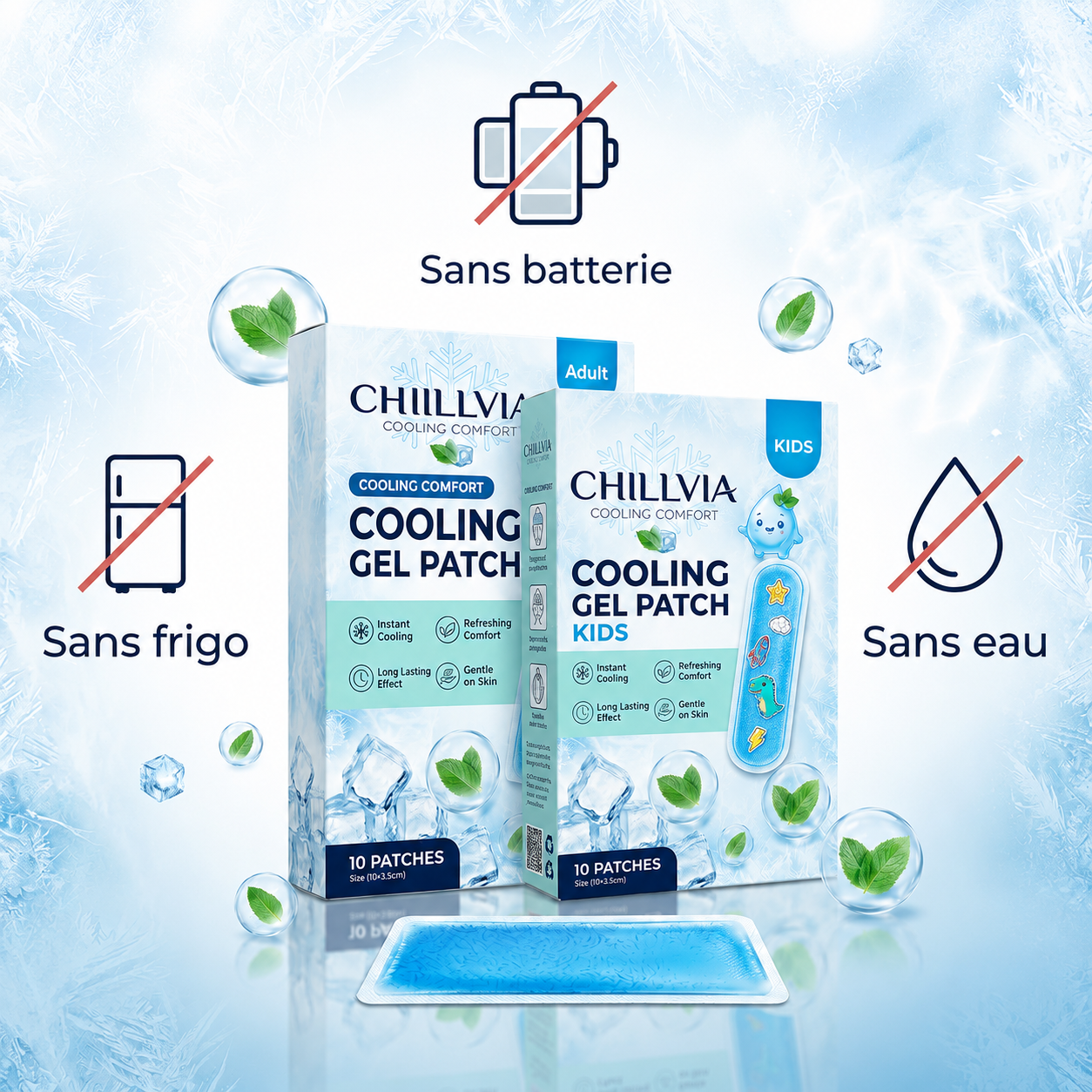 Sans frigo, batterie ni eau